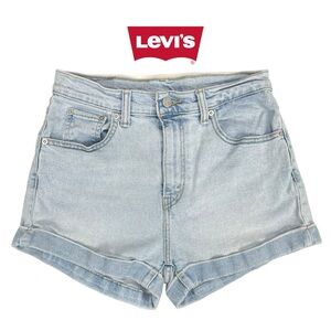 Levi’s‎ | Women 28 | Light Blue Denim High Rise Cuffed Jeans Shorts